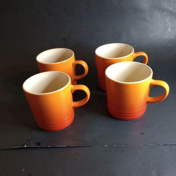Le Creuset Other - 🆕🍵Le Creuset Second Choix Stoneware Mugs, Set of 4